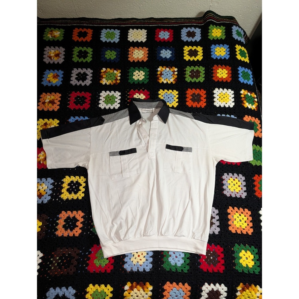Vintage 80's Classics Palmland Club Polo Shirt Men's Size XL